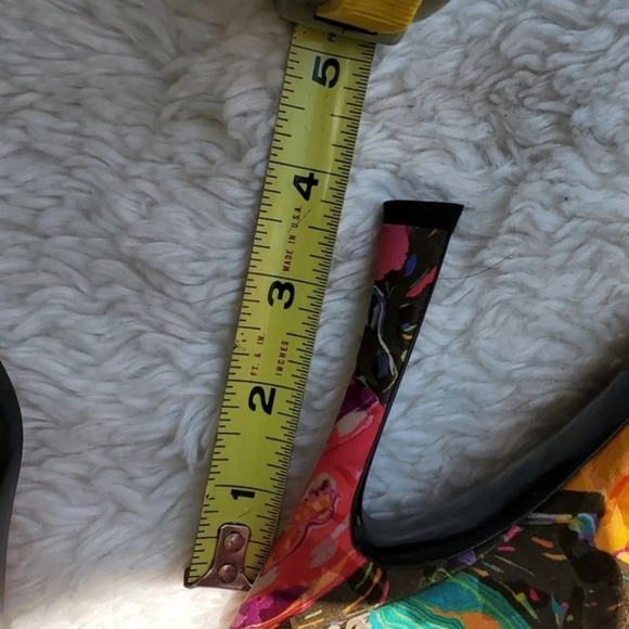 Charles Jourdan vintage print pumps 9 - Picture 9 of 9